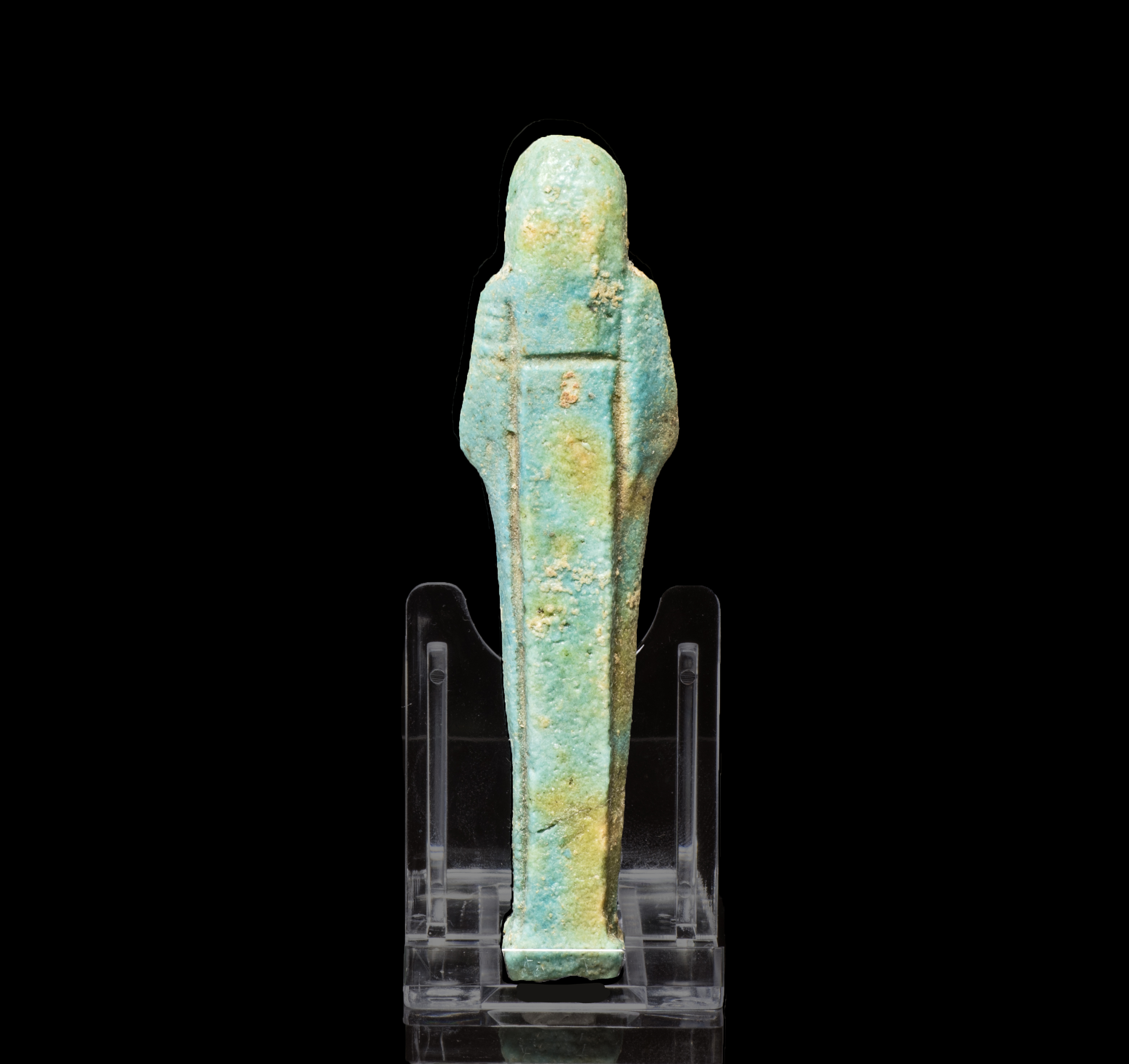 Ancient Egyptian faience shabti 4th-1st century BC. Antiquities 5